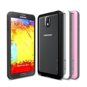 Avoc Galaxy Note 3 Bumper Solid Avoc Zwart / Grijs