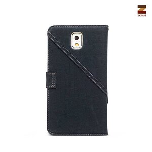 Zenus Galaxy Note 3 Cambridge Diary Marineblauw