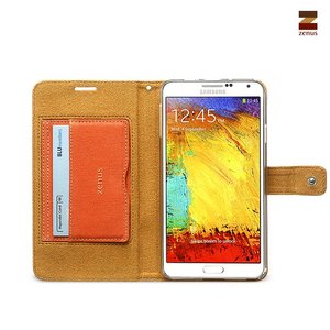 Zenus Galaxy Note 3 Cambridge Diary Oranje