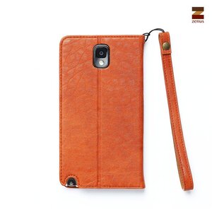 Zenus Galaxy Note 3 Masstige Asgard Diary Oranje