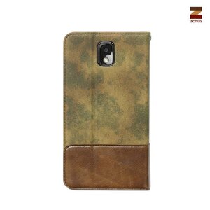 Zenus Galaxy Note 3 Masstige Camo Diary groen