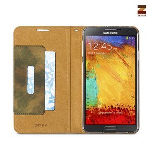 Zenus Galaxy Note 3 Masstige Camo Diary groen