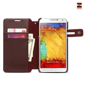 Zenus Galaxy Note 3 Masstige Color Edge Diary Rood