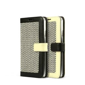 Zenus Galaxy Note 3 Masstige Herringbone Diary Zwart