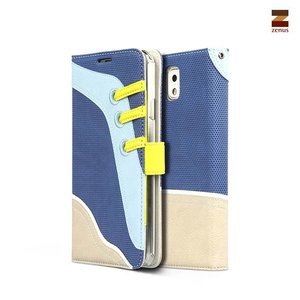 Zenus Galaxy Note 3 Masstige Sneakers Diary Series -Blue