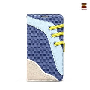 Zenus Galaxy Note 3 Masstige Sneakers Diary Series -Blue