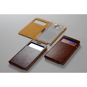 Avoc Galaxy Note 3 Masstige Toscane Diary Avoc - Brown