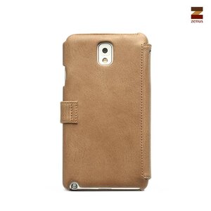 Zenus Galaxy Note 3 Prestige G-Note Diary -Vintage Brown