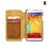 Zenus Galaxy Note 3 Prestige Italian Vintage Quilt Diary - Brown