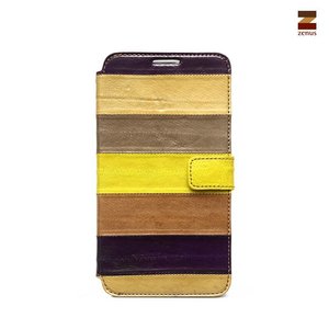 Zenus Galaxy Note 3 Prestige Natural Eel Diary - Multi Brown