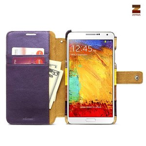 Zenus Galaxy Note 3 Prestige Natural Eel Diary - Multi Brown