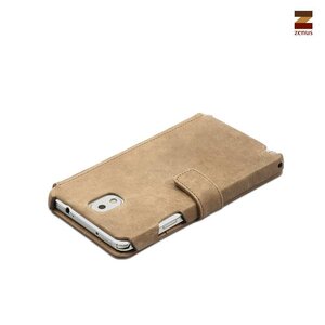 Zenus Galaxy Note 3 Prestige Retro Vintage Diary Series -Vintage Brown