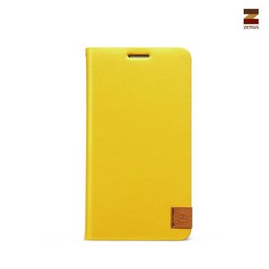 Zenus Galaxy Note 3 Prestige Signature Tag Diary Series -Mustard