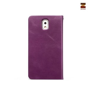 Zenus Galaxy Note 3 Prestige Signature Tag Diary Series -Purple