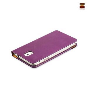 Zenus Galaxy Note 3 Prestige Signature Tag Diary Series -Purple