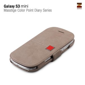 Zenus Galaxy S3 mini Masstige Color Point Dairy Lichtgrijs