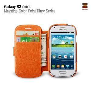 Zenus Galaxy S3 mini Masstige Color Point Dairy Oranje