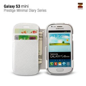 Zenus Galaxy S3 mini Prestige Minimal Dairy Wit