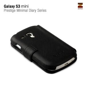 Zenus Galaxy S3 mini Prestige Minimal Dairy Zwart