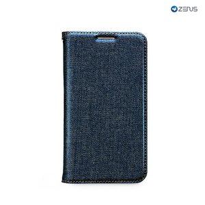 Zenus Galaxy S4 Denim Back Pocket Diary - Deep Blue