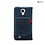 Zenus Galaxy S4 Denim Back Pocket Diary - Deep Blue