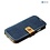 Zenus Galaxy S4 Denim Vintage Pocket Diary - Deep Blue