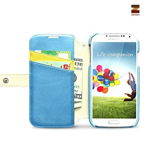 Zenus Galaxy S4 Masstige Color Point Diary Series - Blue