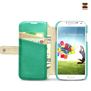 Zenus Galaxy S4 Masstige Color Point Diary Series - Green