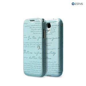 Zenus Galaxy S4 Masstige Lettering Diary - Blue