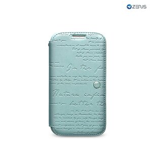 Zenus Galaxy S4 Masstige Lettering Diary - Blue