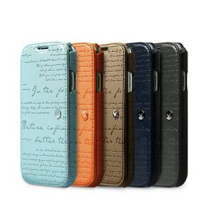 Zenus Galaxy S4 Masstige Lettering Diary - Blue