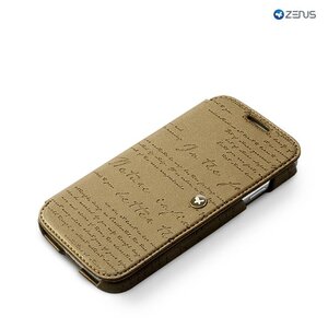 Zenus Galaxy S4 Masstige Lettering Diary - Bronze