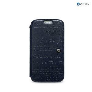 Zenus Galaxy S4 Masstige Lettering Diary - Navy