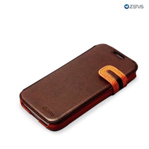 Zenus Galaxy S4 Masstige Modern Edge Diary Series - Burgundy