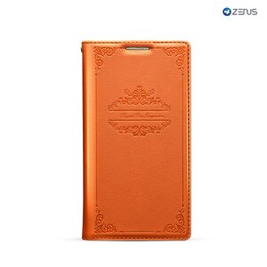 Zenus Galaxy S4 Masstige Story Book Diary Oranje