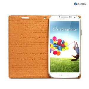 Zenus Galaxy S4 Masstige Story Book Diary Oranje