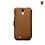 Zenus Galaxy S4 Prestige Heritage Diary Camel Bruin