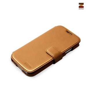 Zenus Galaxy S4 Prestige Heritage Diary Camel Bruin