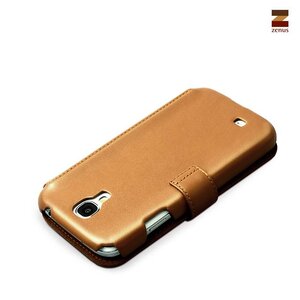 Zenus Galaxy S4 Prestige Heritage Diary Camel Bruin