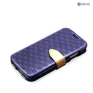 Zenus Galaxy S4 Prestige Love Craft Diary Marineblauw