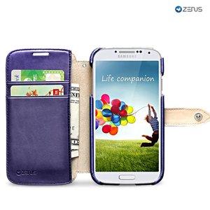 Zenus Galaxy S4 Prestige Love Craft Diary Marineblauw