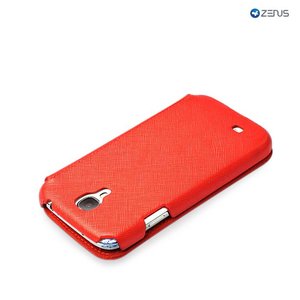 Zenus Galaxy S4 Prestige Minimal Diary Rood / Oranje
