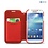 Zenus Galaxy S4 Prestige Minimal Diary Rood / Oranje