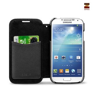 Zenus Galaxy S4 Prestige Minimal Diary Zwart