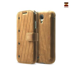 Zenus Galaxy S4 Prestige Neo Vintage Diary Vintage Brown