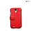 Zenus Galaxy S4 Prestige Rock Stud Diary Rood