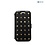 Zenus Galaxy S4 Prestige Rock Stud Diary Zwart