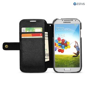 Zenus Galaxy S4 Prestige Rock Stud Diary Zwart