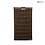 Zenus Galaxy S4 Prestige Square Croco Diary Donkerbruin