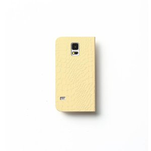 Avoc Galaxy S5 Bella Mirror Diary Avoc - Yellow